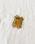Brass Enamel Floral Frame
